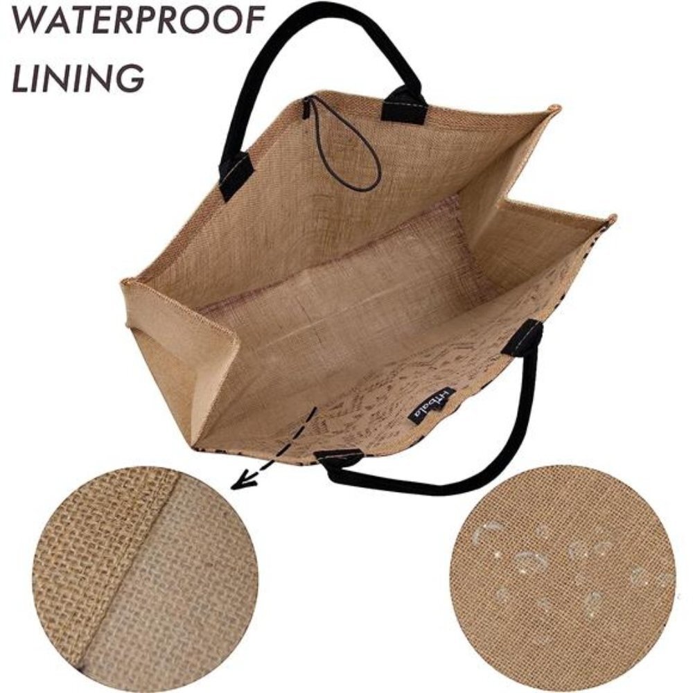 Tote Handmade Weaving Print Bohemian Print - Picture 3 of 6